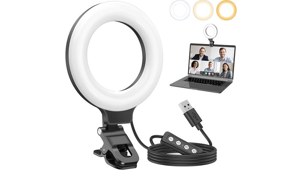 portable 360 adjustable ringlight