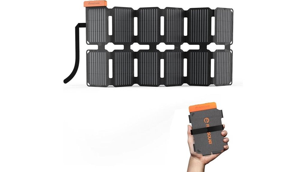 portable 36w usb c solar charger
