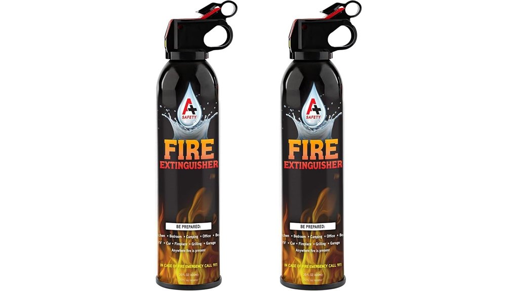 portable 6 in 1 a extinguishers