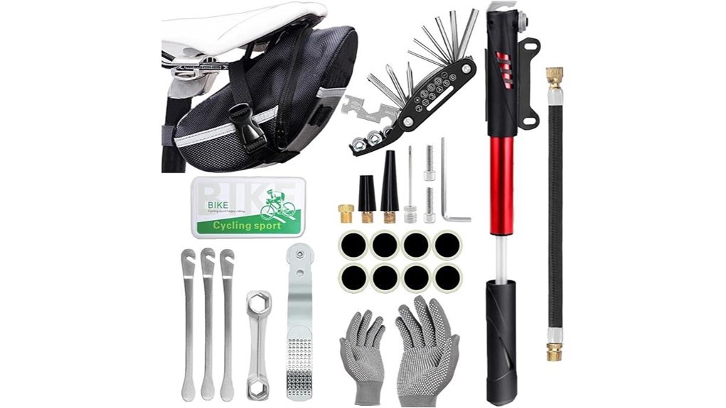 portable bicycle tire repair kit