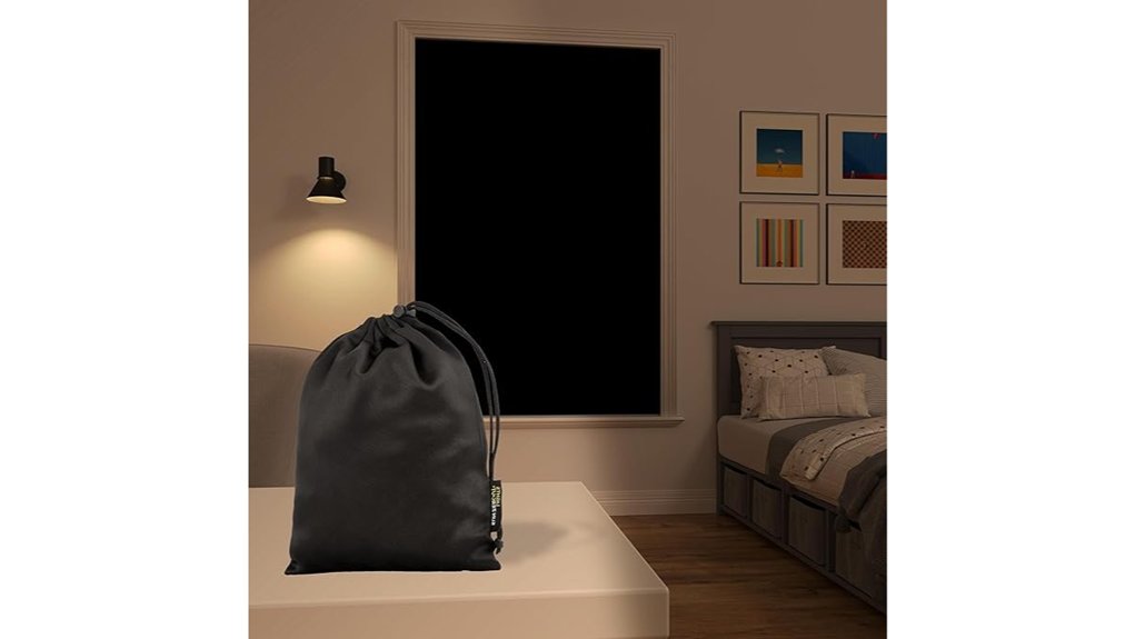 portable blackout suction cup curtain