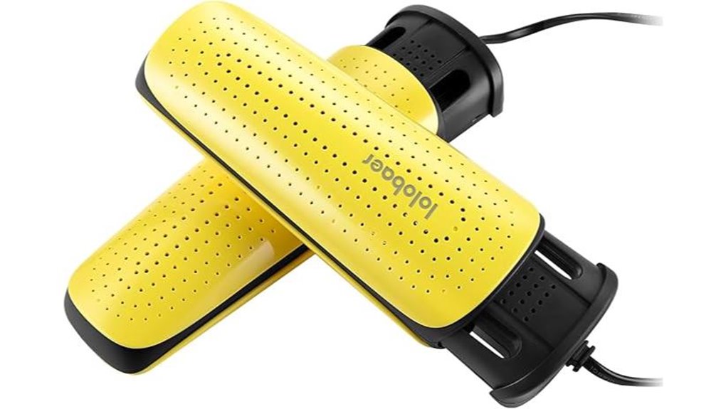 portable boot dryer with thermostat
