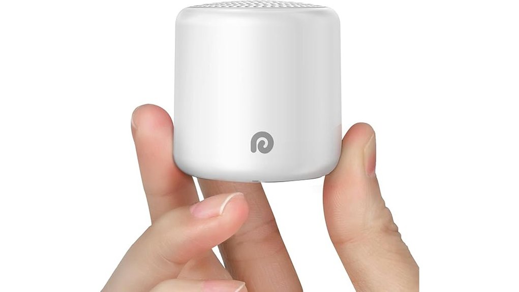 portable cream egg shaped white noise