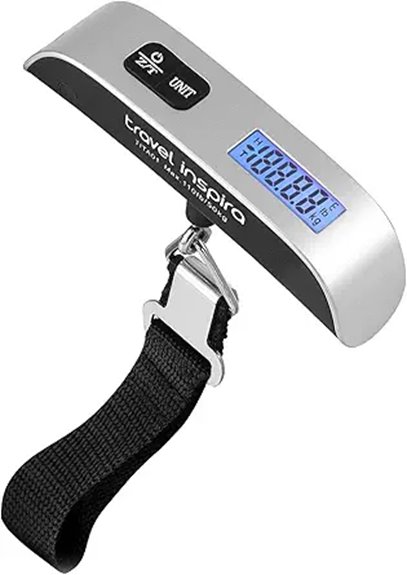 portable digital hanging luggage scale
