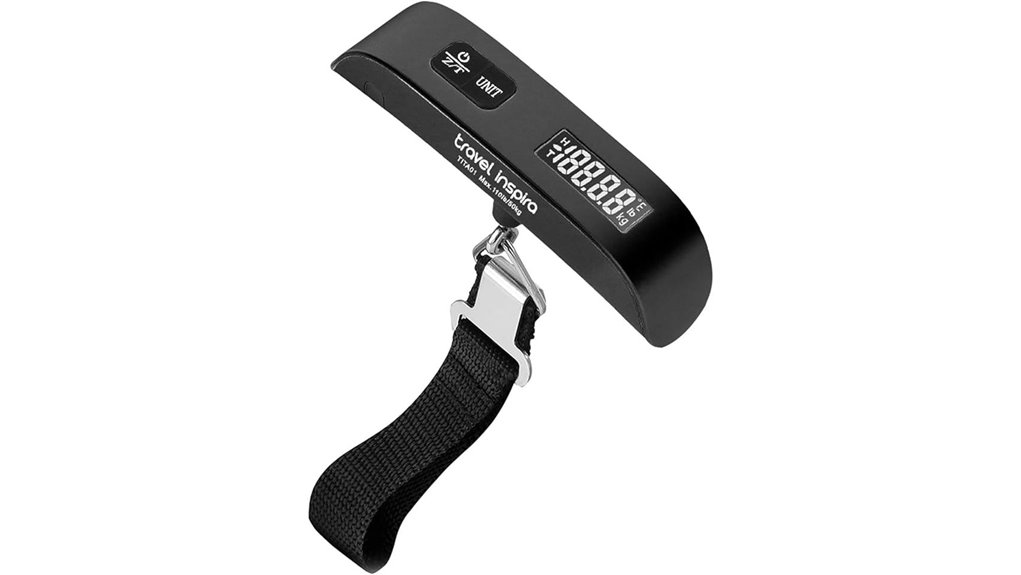 portable digital hanging luggage scale