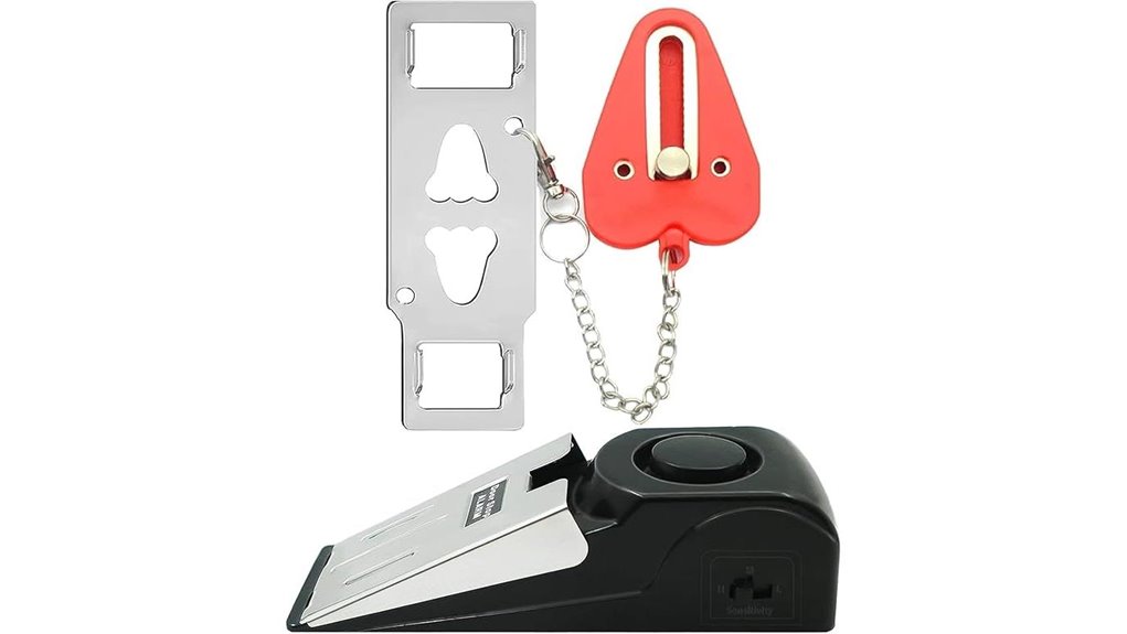 portable door security set