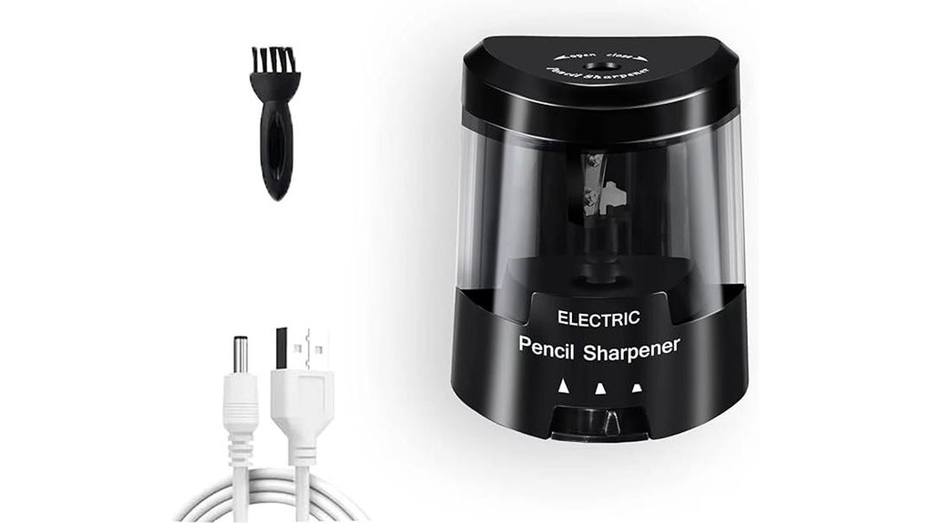portable electric pencil sharpener