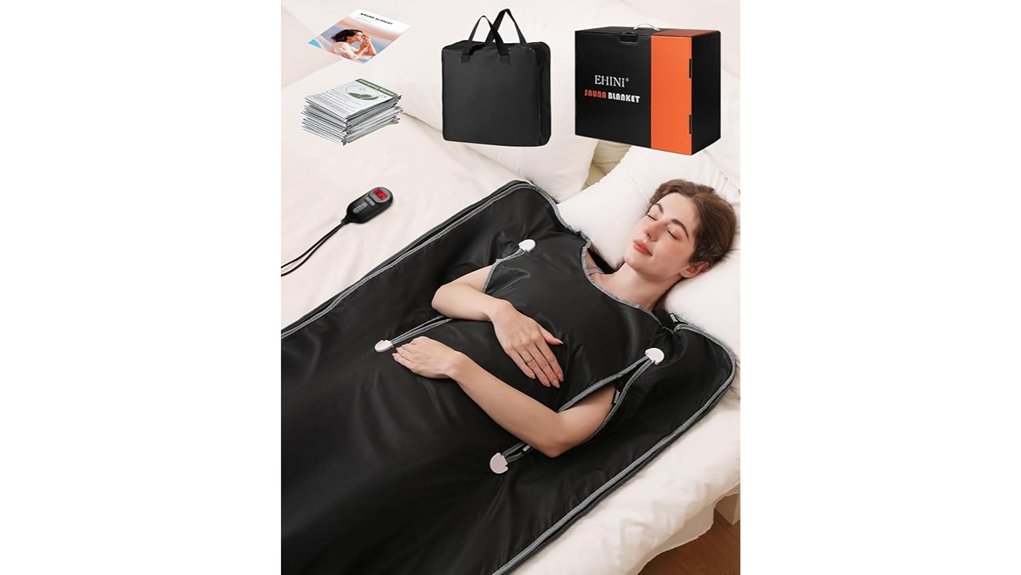 portable far infrared detox blanket