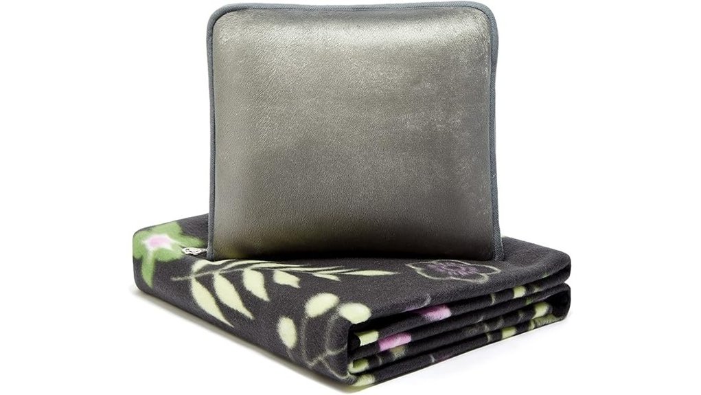 portable fleece travel blanket