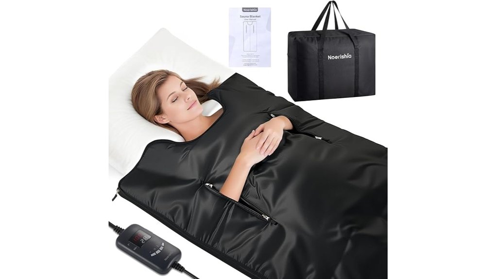 portable foldable sauna blanket