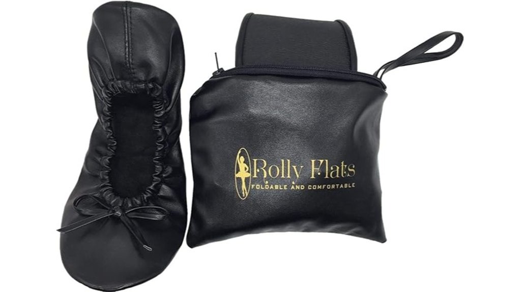 portable foldable wedding ballet flats