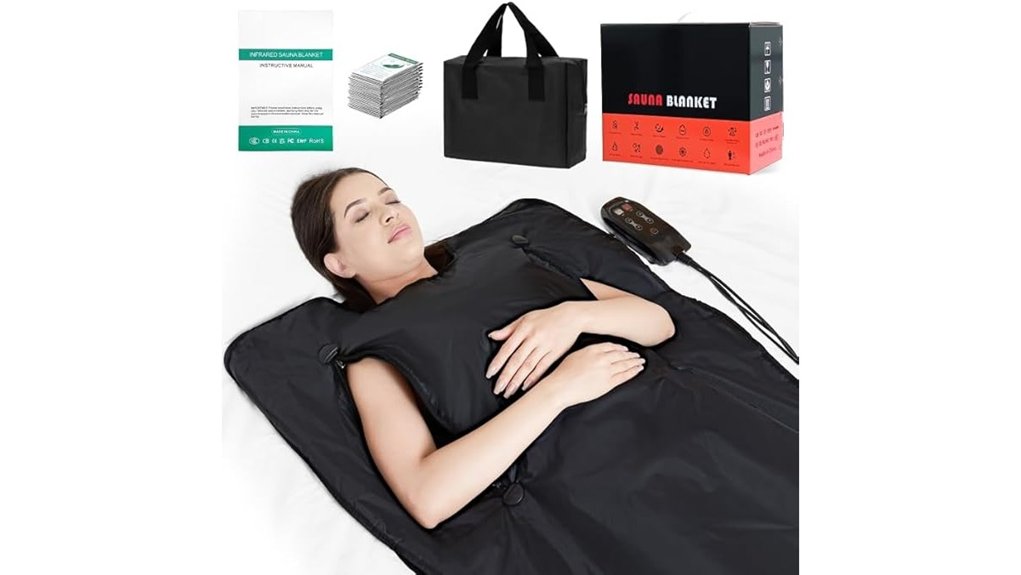 portable full body infrared sauna blanket