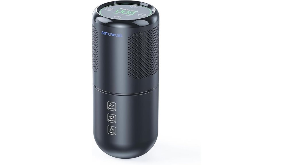 portable hepa purifier with monitor