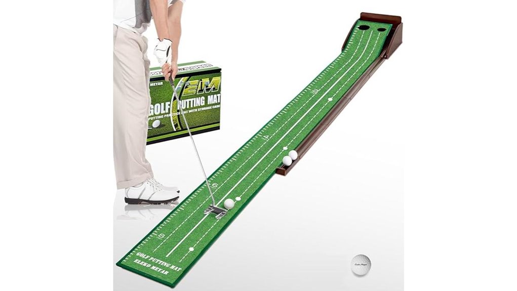 portable indoor putting mat