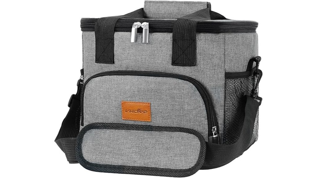 portable insulated cooler bag