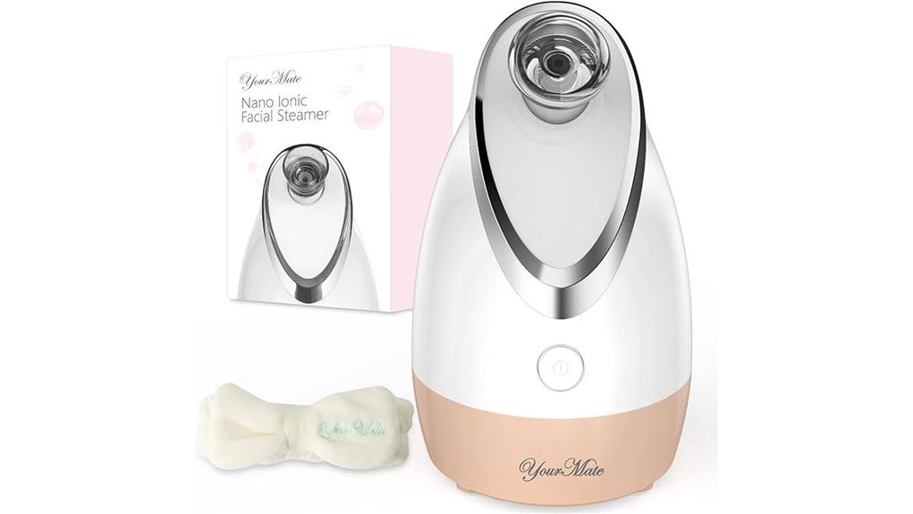 portable ionic facial steamer aromatherapy