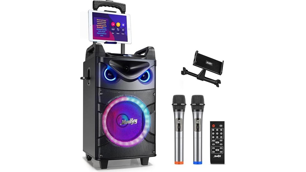 portable karaoke pa system
