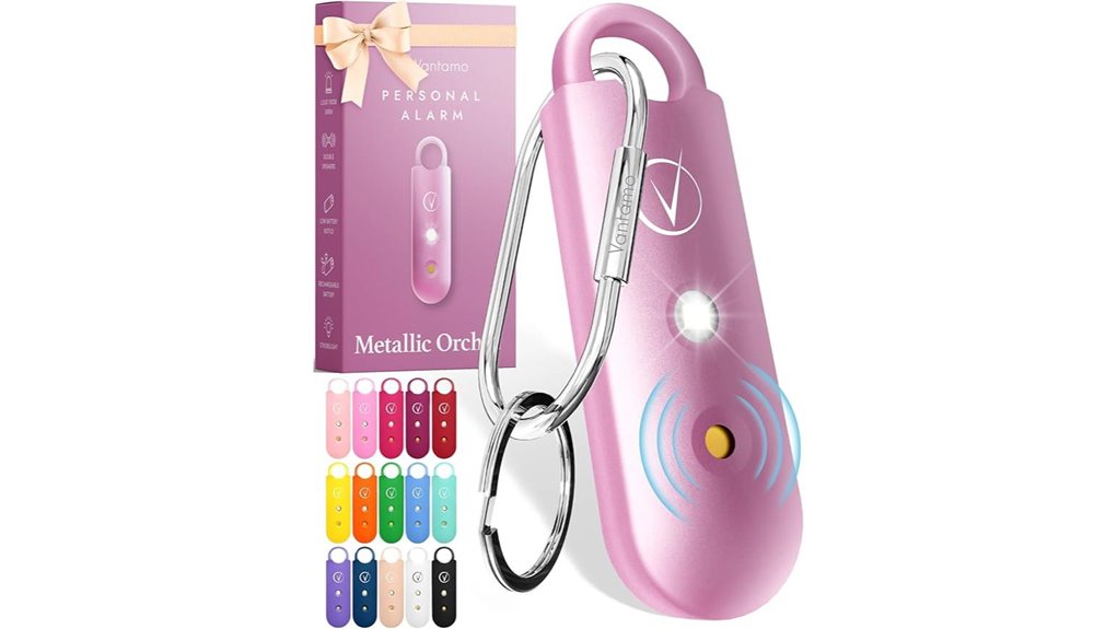 portable loud personal safety alarm