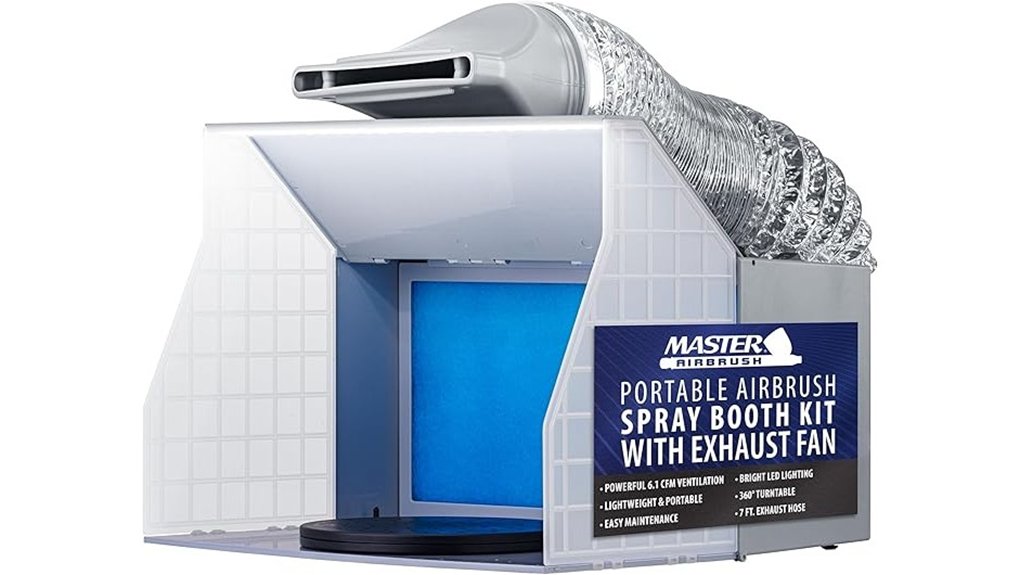 portable master airbrush spray booth