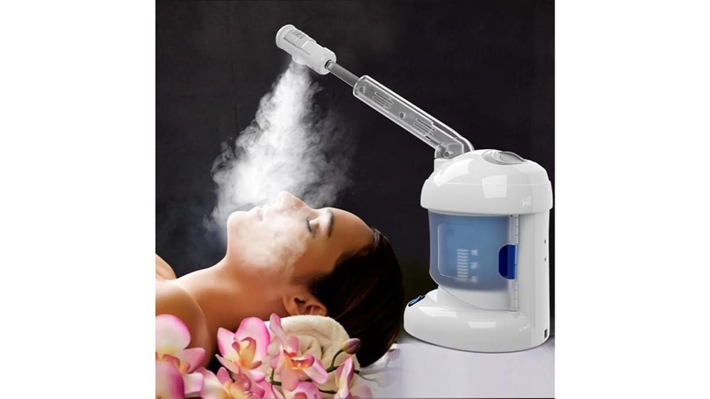 portable nano ionic facial steamer