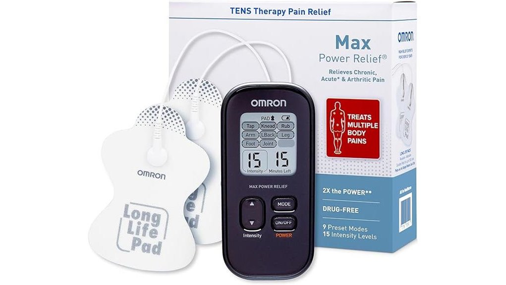 portable omron tens muscle stimulator