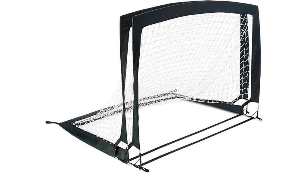 portable pop up backyard soccer goal