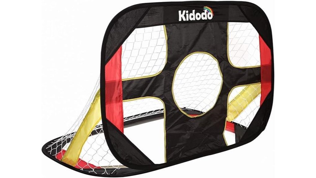 portable pop up soccer goalset