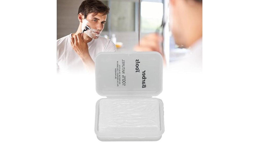 portable post shave soothing stone