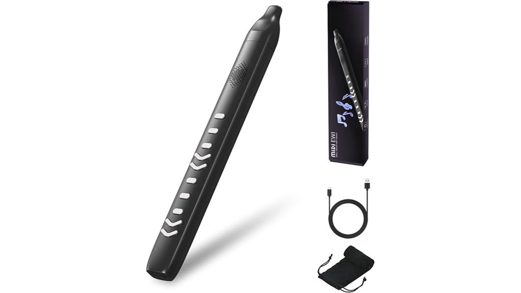 portable rechargeable digital wind instrument
