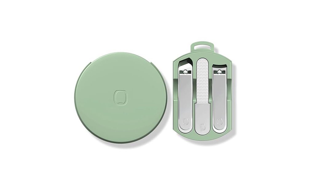 portable stainless steel manicure set