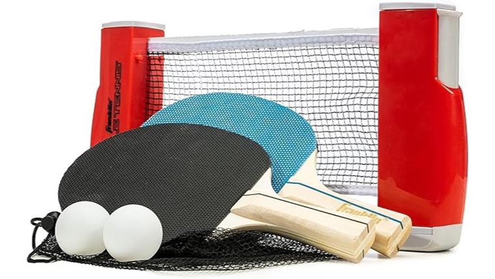 portable table tennis set