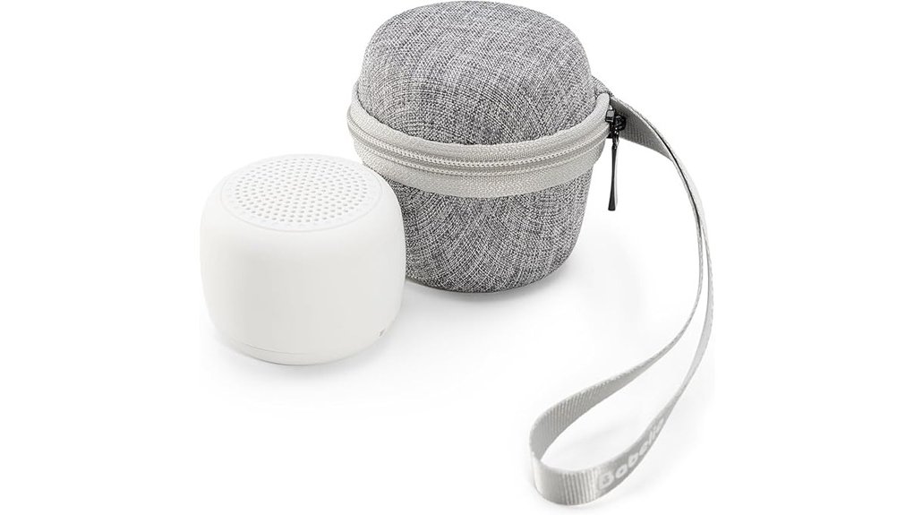 portable white noise machine with case