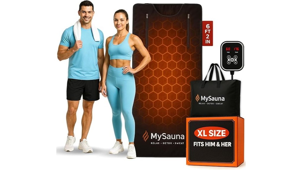 portable xl infrared sauna blanket