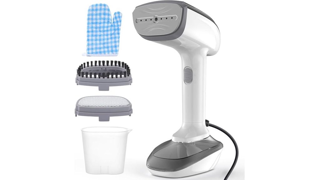 powerful handheld fabric steamer