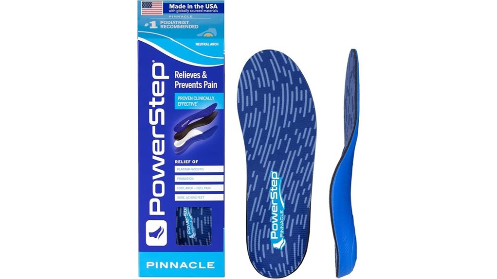 powerstep pinnacle orthotic insoles