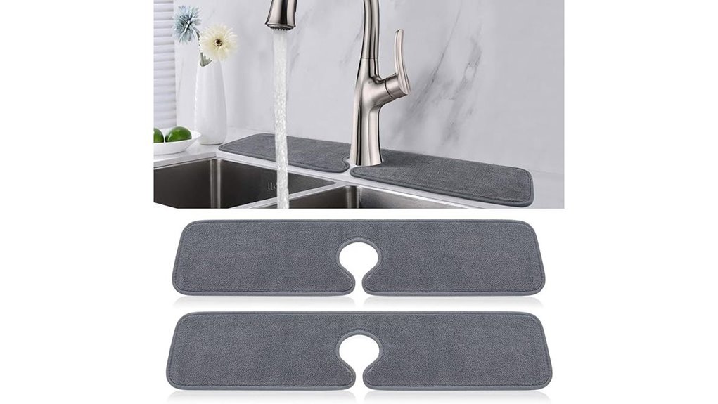 poyang microfiber faucet splash guards