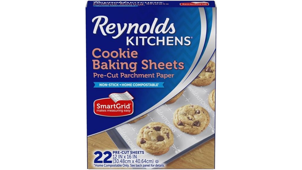 pre cut parchment baking sheets