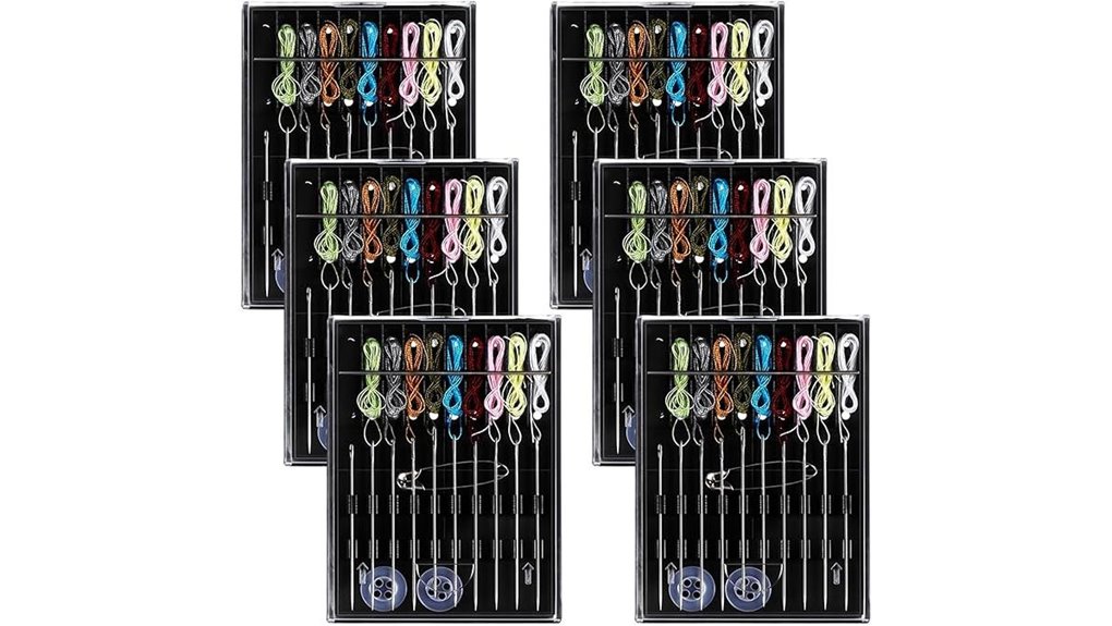 pre threaded needle sewing kit