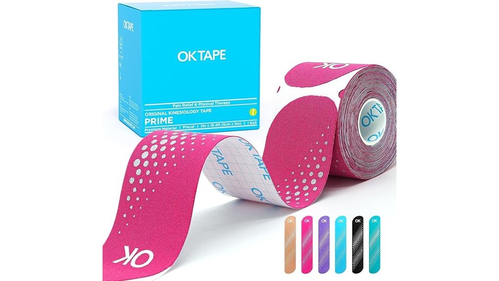 precut waterproof kinesiology tape