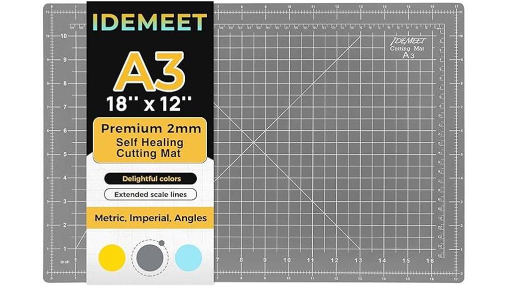 premium double sided self healing cutting mat
