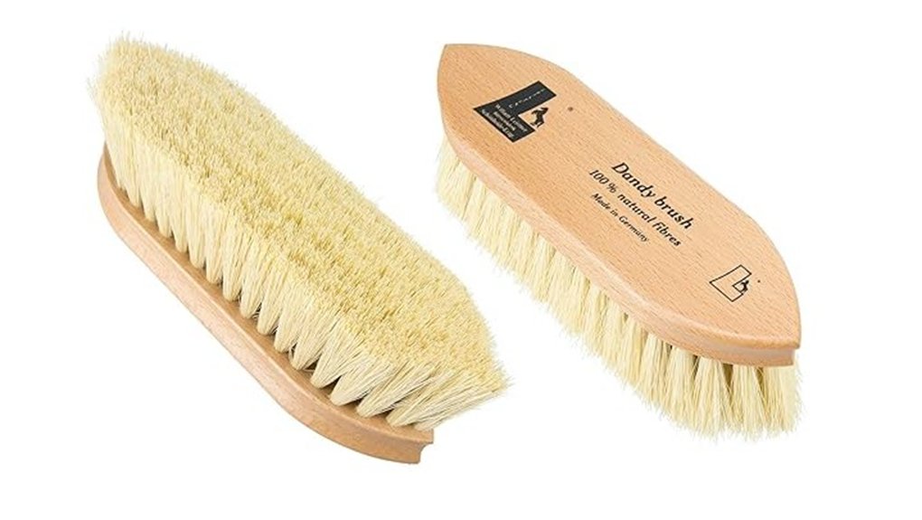premium natural bristle horse brush