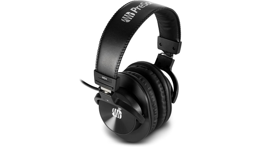presonus hd5 closed back headphones