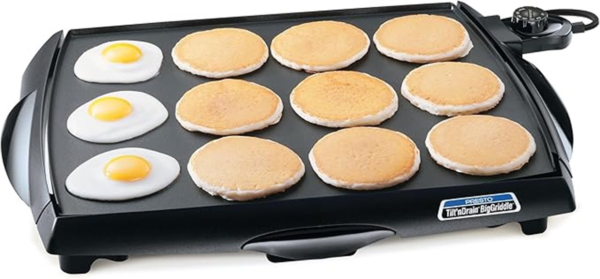 presto tilt n drain griddle