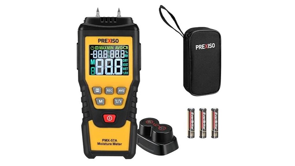 prexiso 7 in 1 wood moisture meter