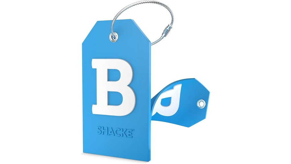 privacy covered luggage id tag