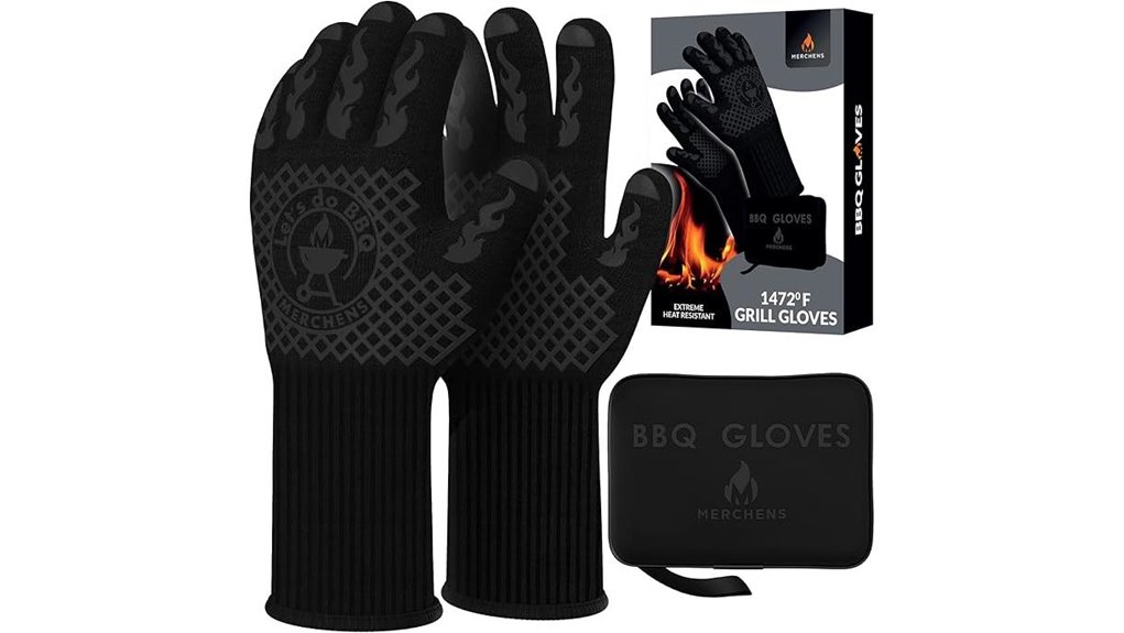 pro series heat resistant silicone gloves