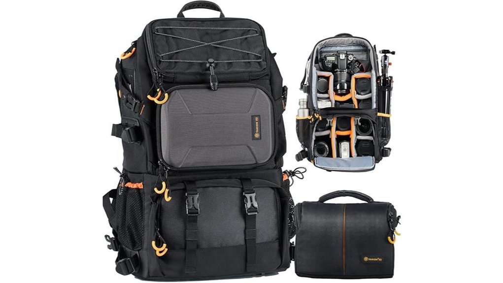 professional 2 in 1 camera backpack