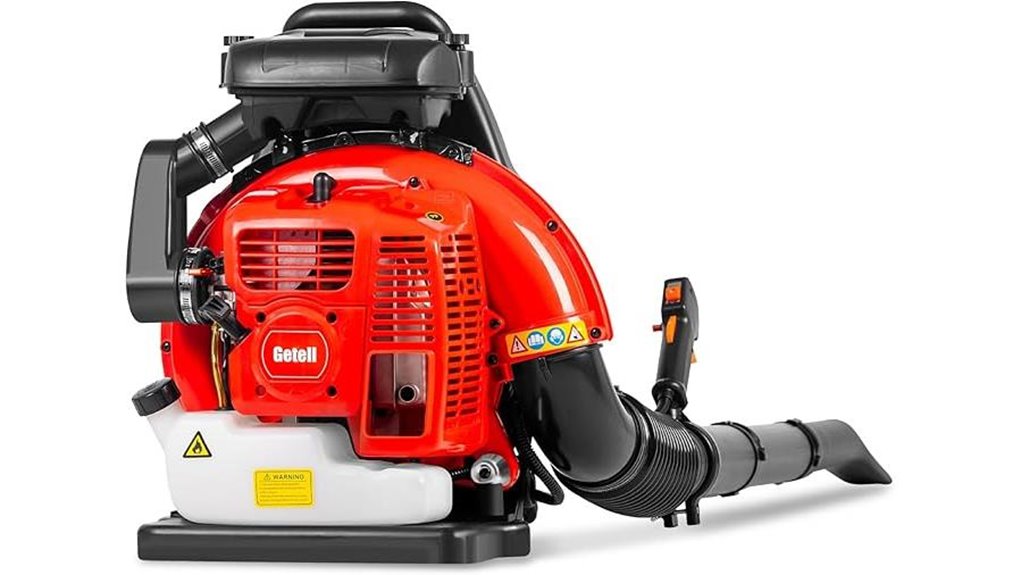 professional 63cc gas backpack blower