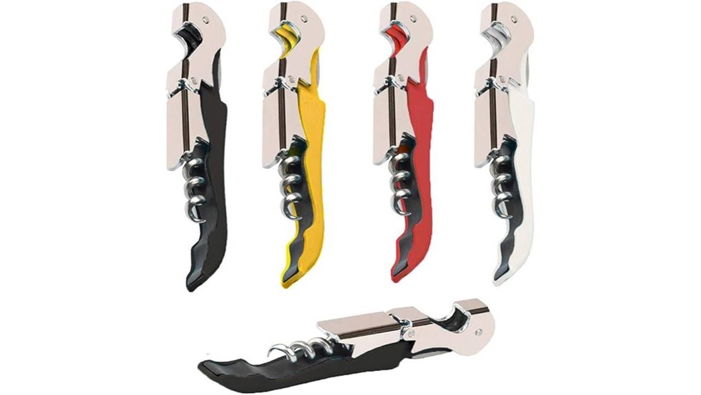 professional waiter style corkscrew set