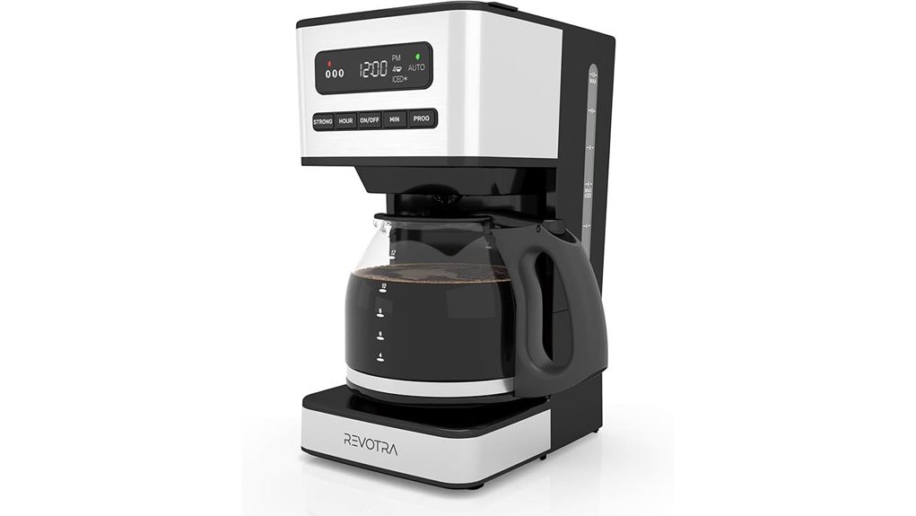 programmable 12 cup drip coffee maker
